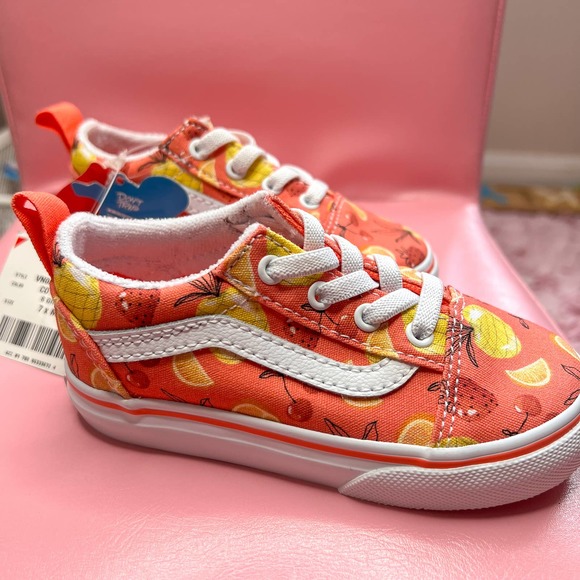Vans Other - VANS | Coral Fruit Shoe (Toddler Girls Size 7)